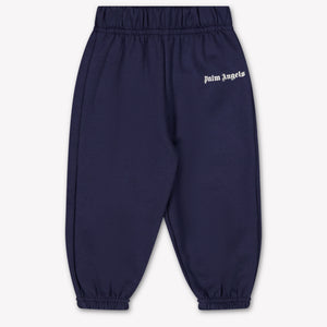 Palm Angels Baby Jungen Hose rein Marineblau