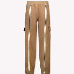 Palm Angels Bambini Unisex Pantaloni dentro Beige