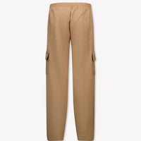 Palm Angels Bambini Unisex Pantaloni dentro Beige