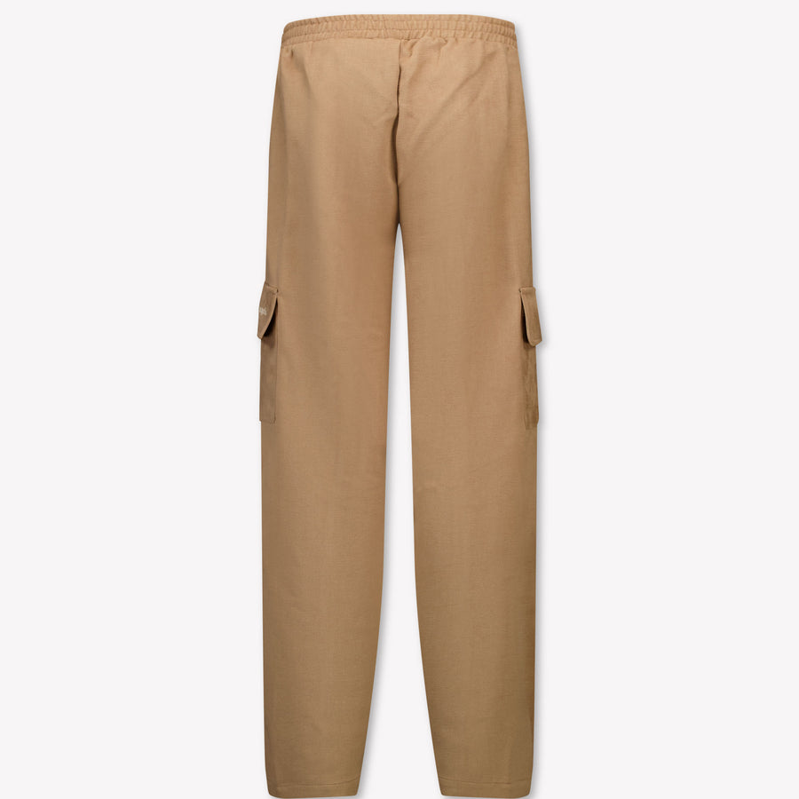 Palm Angels Bambini Unisex Pantaloni dentro Beige