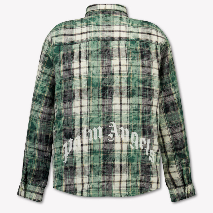 Palm Angels Kinder Jungen Bluse rein Grün