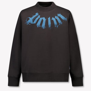 Palm Angels Enfants Garçons Pull en Noir