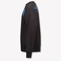 Palm Angels Enfants Garçons Pull en Noir