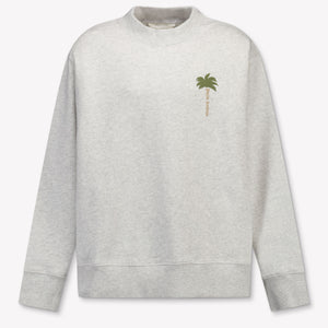 Palm Angels Enfants Unisexe Pull en Gris