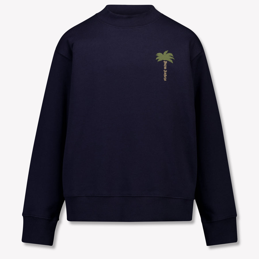 Palm Angels Enfants Unisexe Pull en Navy