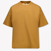 Palm Angels Enfants Garçons T-shirt dans Beige