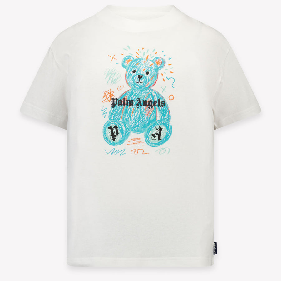 Palm Angels niños Unisex Camiseta adentro Blanco