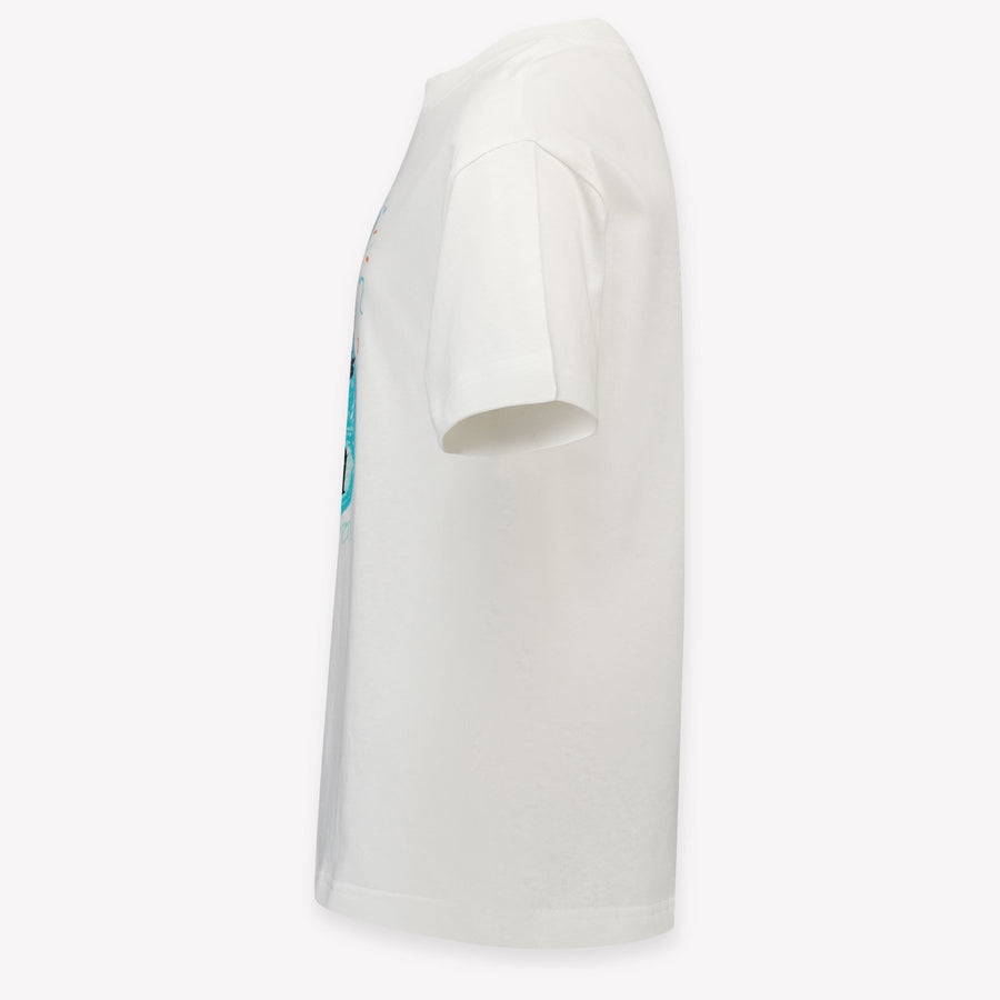 Palm Angels niños Unisex Camiseta adentro Blanco