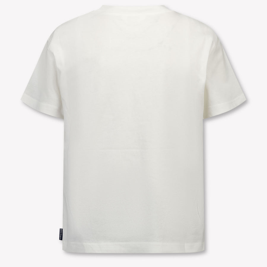 Palm Angels Kinder Unisex T-Shirt In Weiß