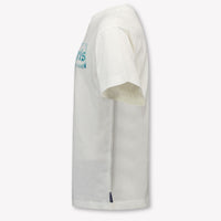 Palm Angels Kinder Unisex T-Shirt In Weiß