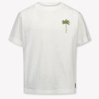 Palm Angels niños Unisex Camiseta adentro Blanco
