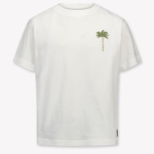 Palm Angels niños Unisex Camiseta adentro Blanco