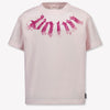 Palm Angels Kinder Mädchen T-Shirt In Hellrosa