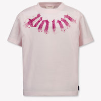 Palm Angels niños Chicas Camiseta adentro Rosa claro