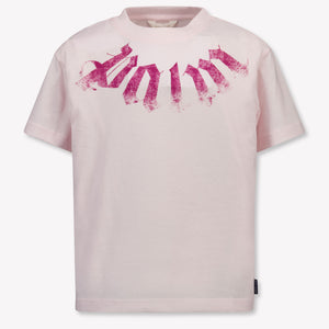 Palm Angels niños Chicas Camiseta adentro Rosa claro