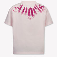 Palm Angels niños Chicas Camiseta adentro Rosa claro