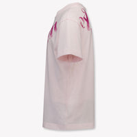 Palm Angels niños Chicas Camiseta adentro Rosa claro