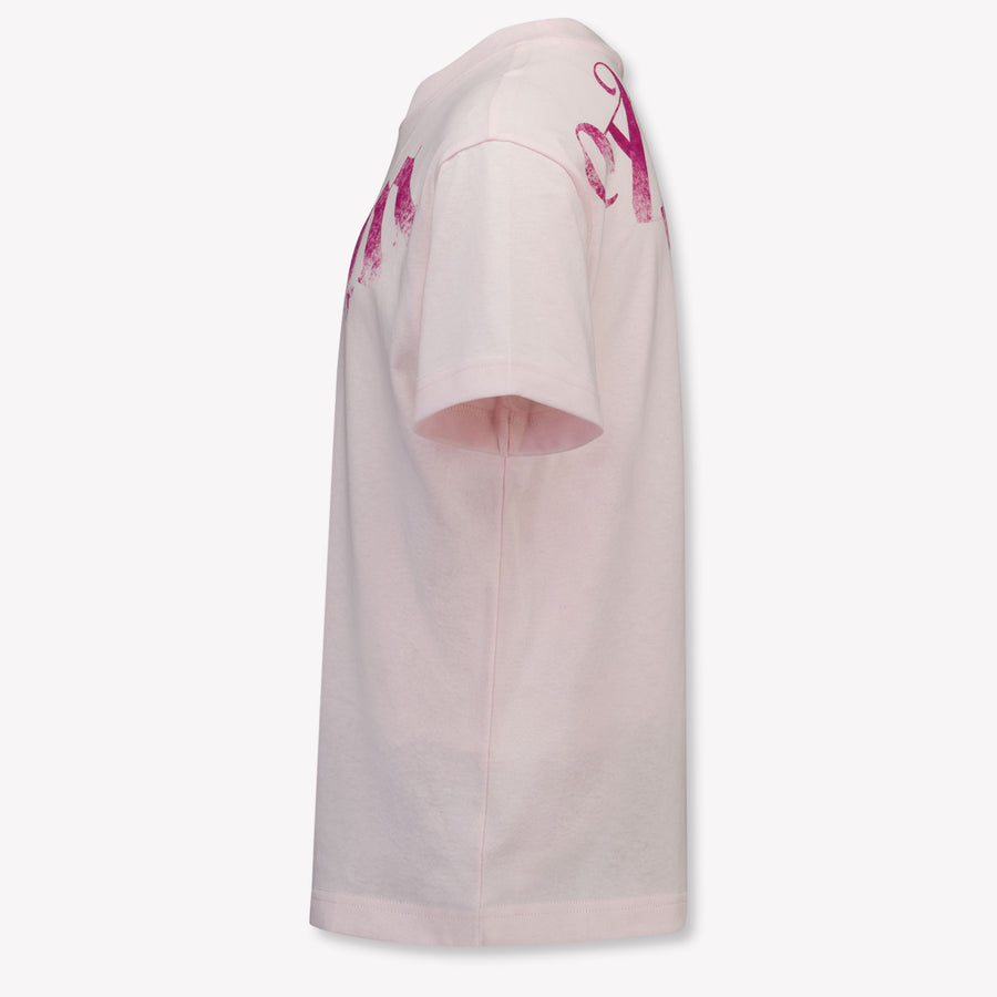 Palm Angels niños Chicas Camiseta adentro Rosa claro