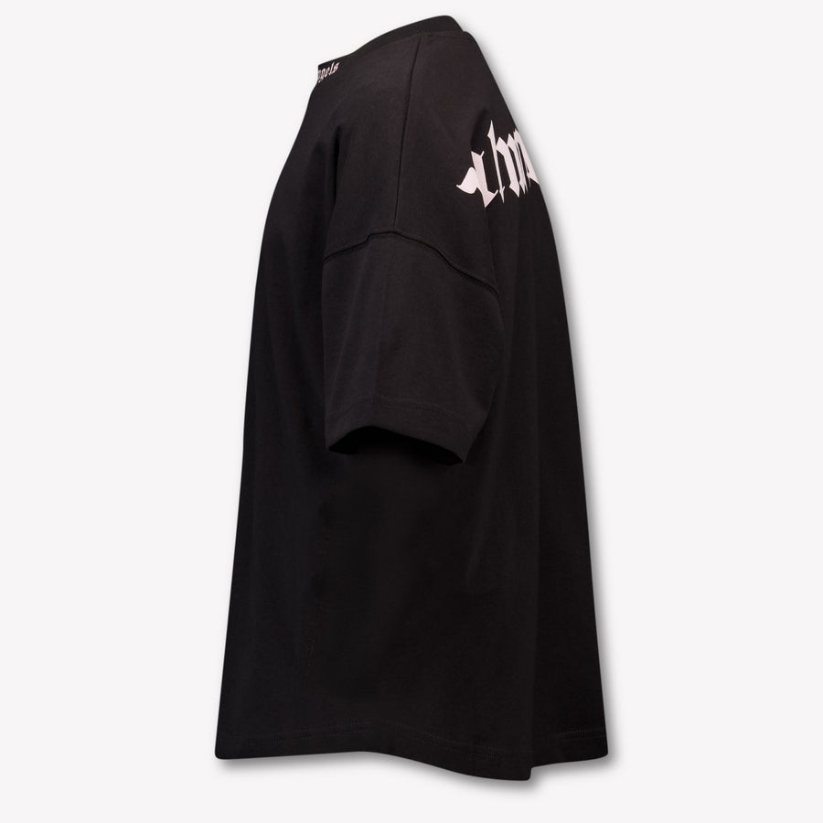 Palm Angels Bambini Ragazze Maglietta dentro Nero