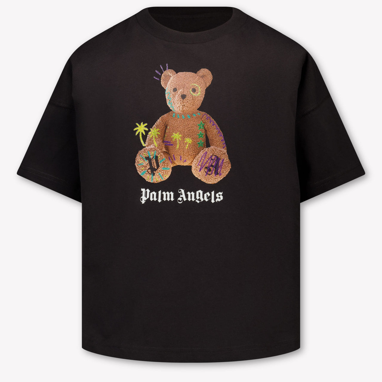Palm Angels Bambini Ragazze Maglietta dentro Nero