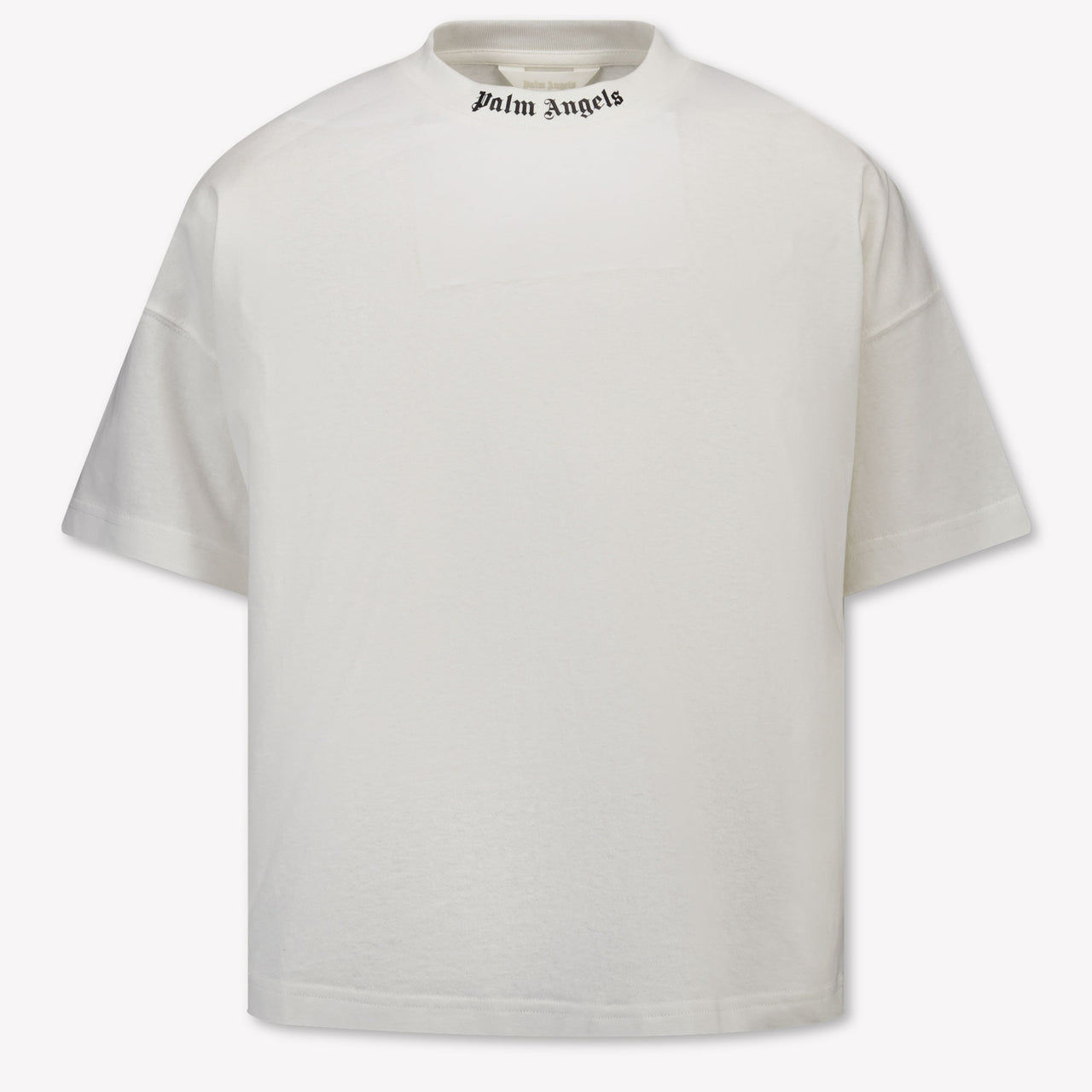 Palm Angels Kinder Jungen T-Shirt In Weiß