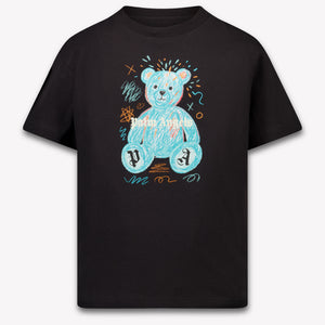 Palm Angels niños Unisex Camiseta adentro Negro