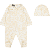Versace bebé unisex boxpakje beige