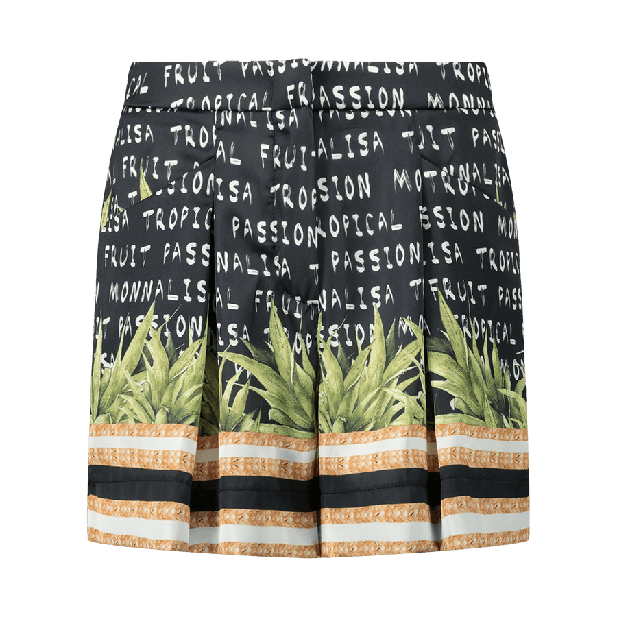 MonnaLisa Kinder Meisjes Shorts Zwart