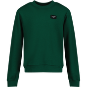 Dolce & Gabbana børns sweater mørkegrøn