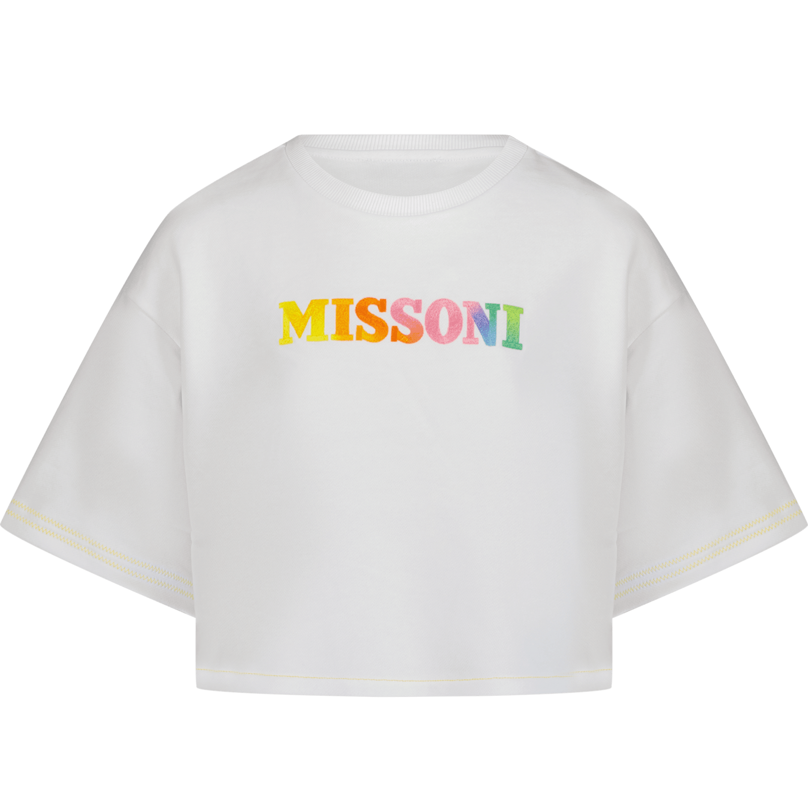 Missoni Kinder Meisjes T-Shirt Wit 4Y