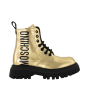Moschino Childre's Girls Boots Gold