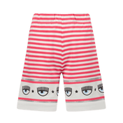 Chiara Ferragni Kids Girls Shorts Fuchsia