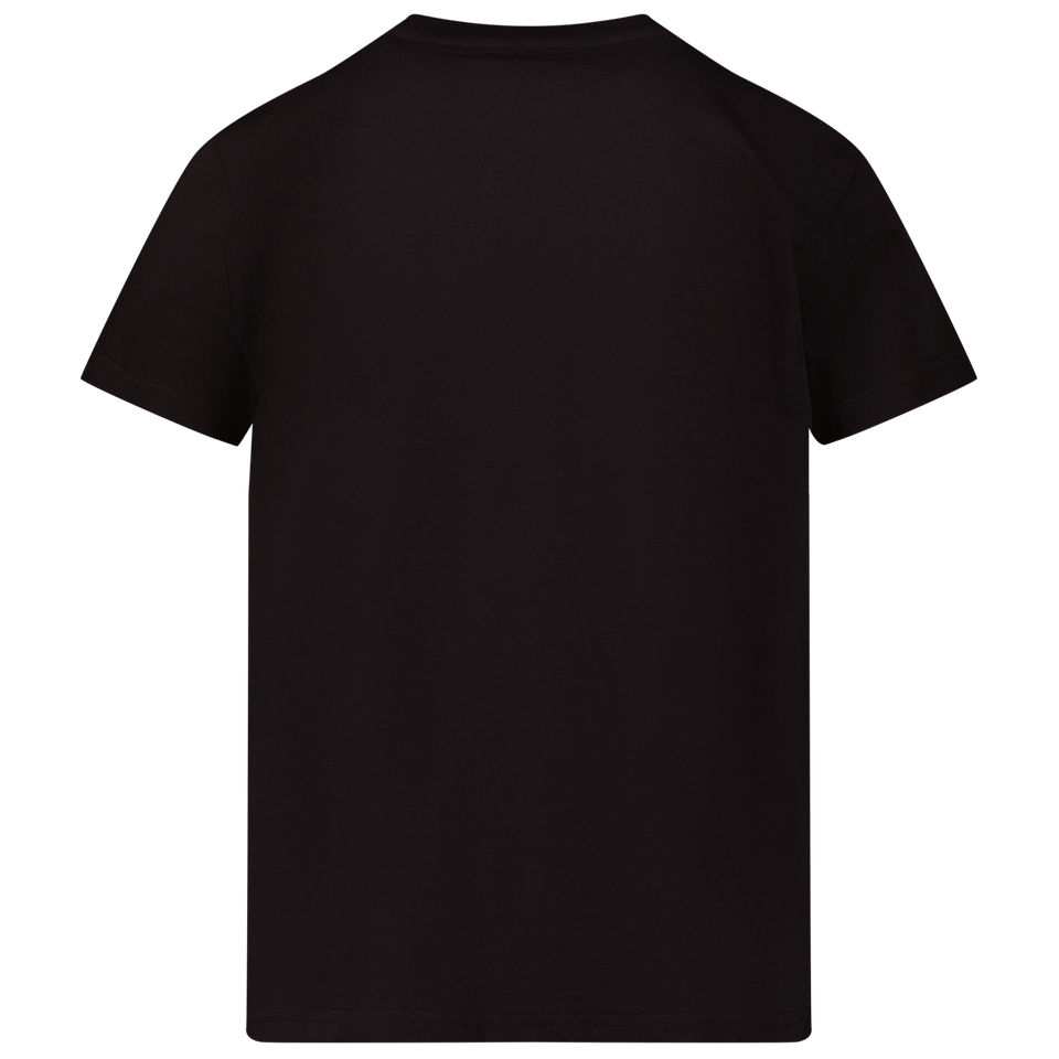 Moncler Kinder Unisex T-Shirt Zwart