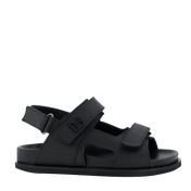 Dolce & Gabbana Kids Unisex sandály černé