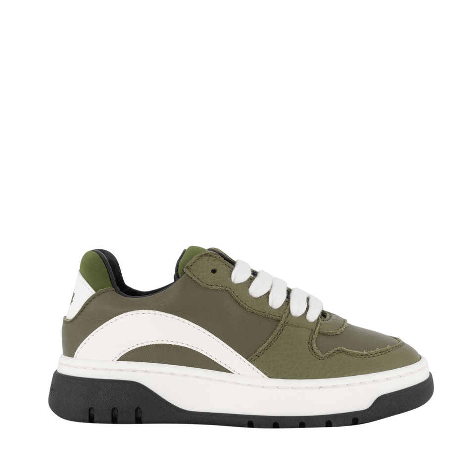 Dsquared2 Kinder Unisex Sneakers Army 27