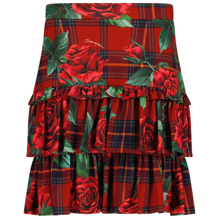 Dolce & Gabbana Kinder Meisjes Rok Rood 4Y