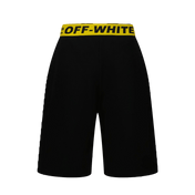 Pantaloncini per bambini bianchi bianchi neri