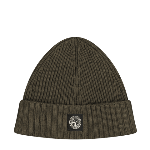Stone Island Enfant Garçons Bonnet Armée