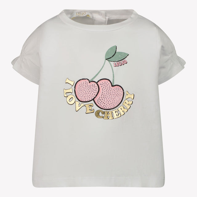 Liu Jo bébé Filles T-shirt Blanc