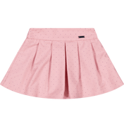 Monennalisa Children's Girls Skirt Pink
