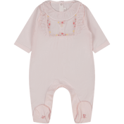 Tartine et Chocolat Baby Box Suit světle růžový