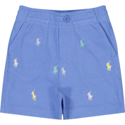 Ralph Lauren Baby Boys Shorts Light Blue