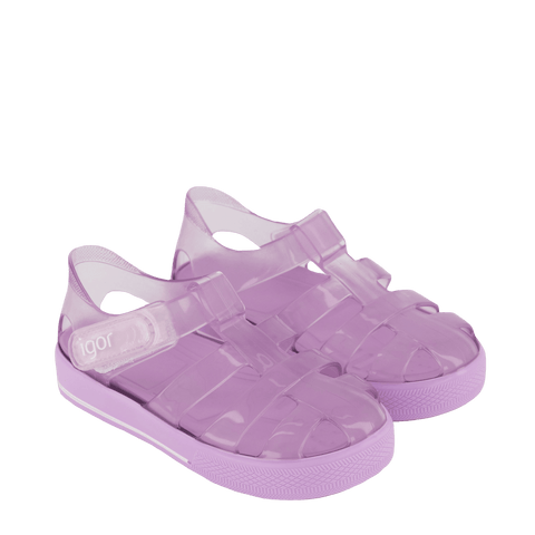 Igor Brillo Kinder Filles Chaussures d'eau Lilas