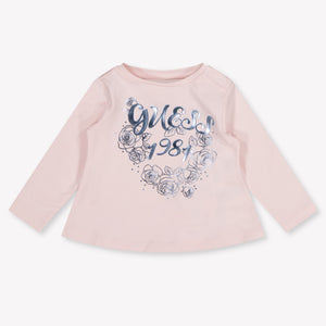 Guess bebe Chicas Camiseta adentro Rosa claro
