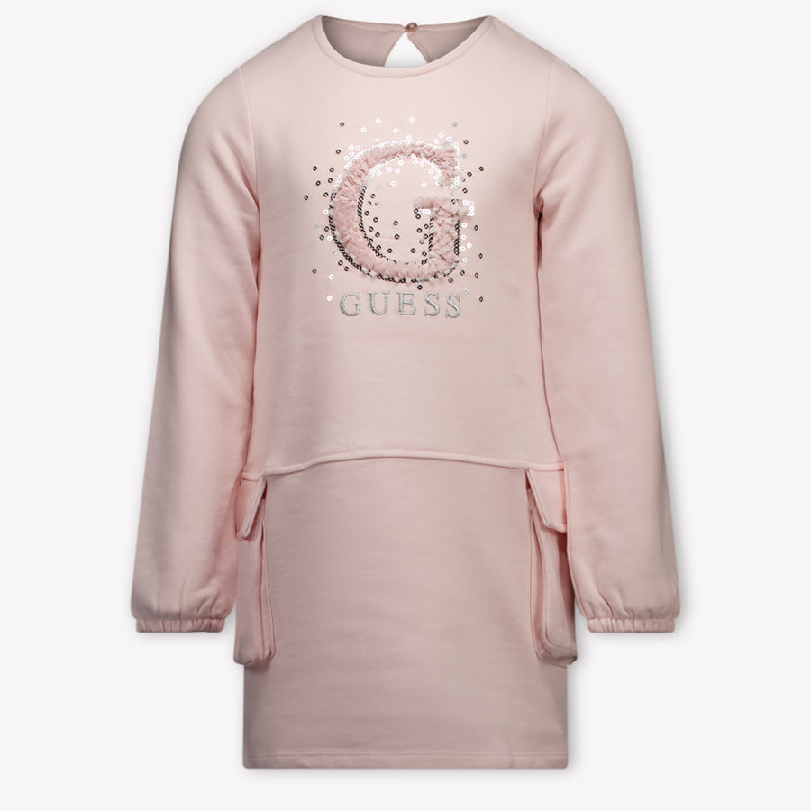 Guess Bambini Ragazze Vestirsi Rosa Chiaro