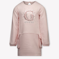 Guess Bambini Ragazze Vestirsi Rosa Chiaro