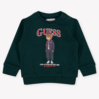 Guess Baby Jungen Pullover rein Dunkelgrün