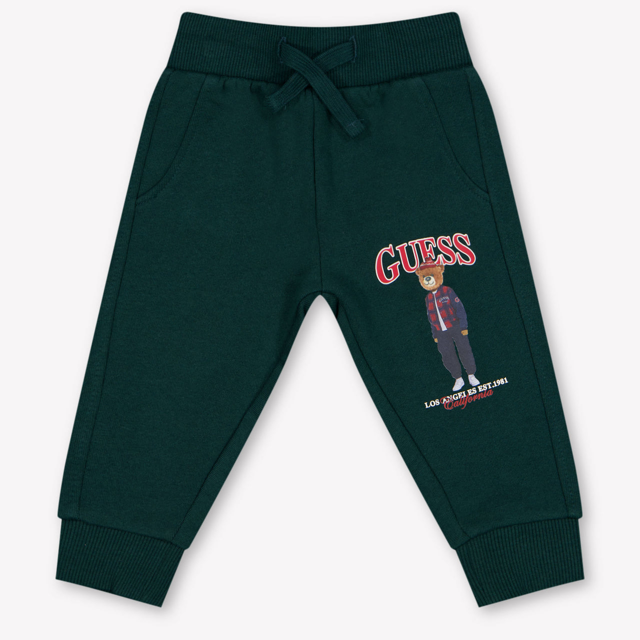 Guess Bébé Garçons Pantalon dedans Vert Foncé