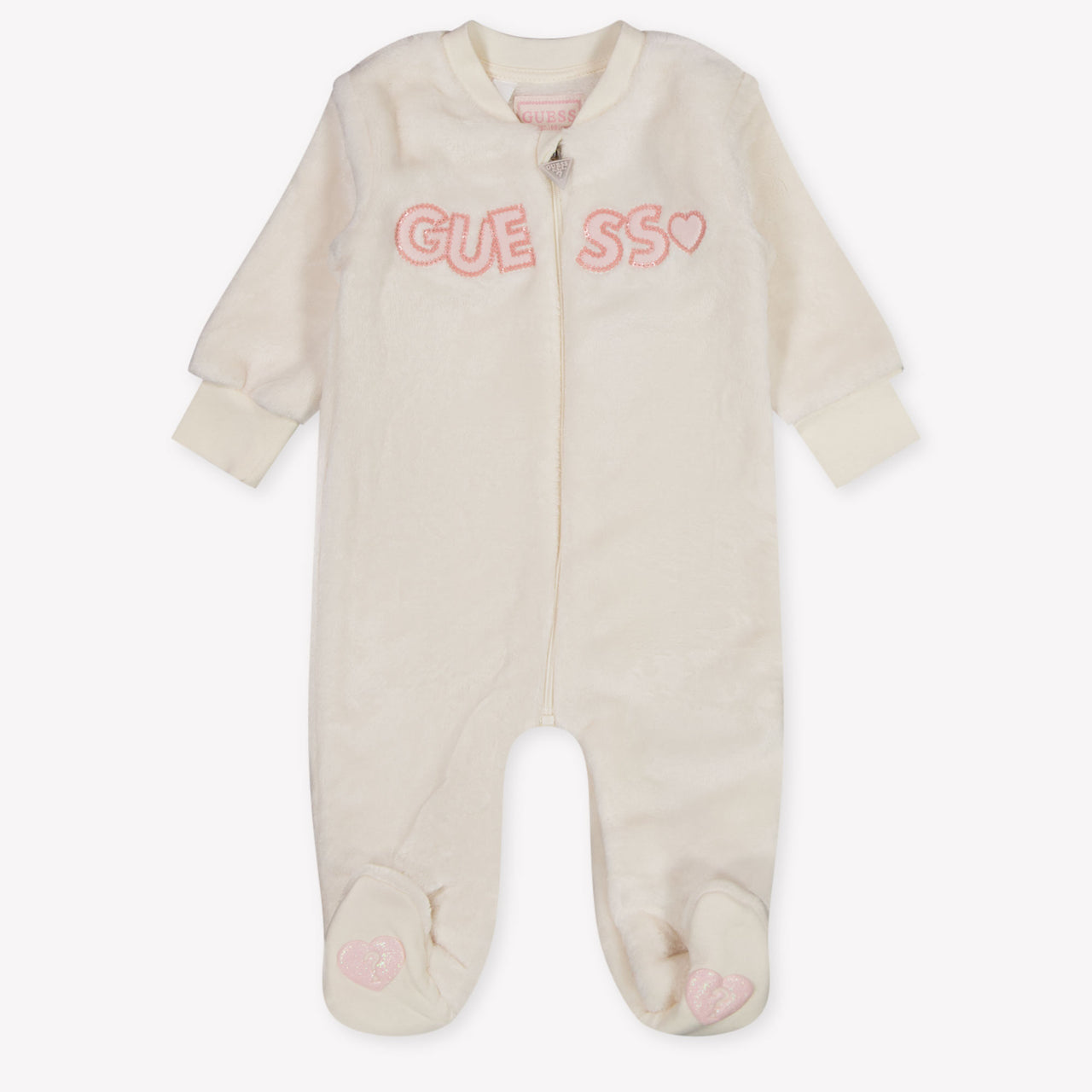 Guess Baby Mädchen Spielanzug In Grauweiß