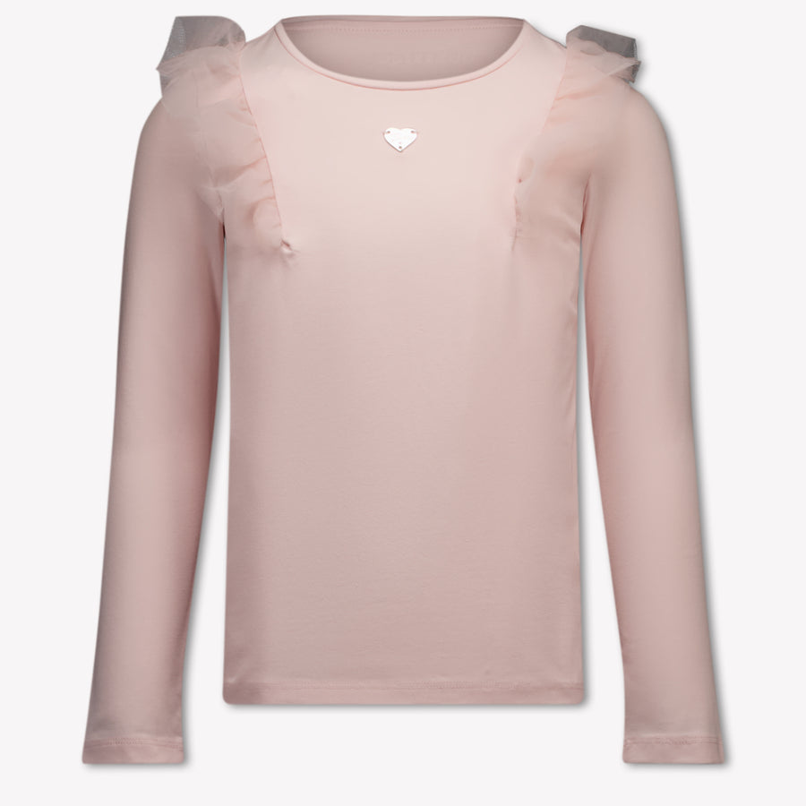 Guess Bambini Ragazze Maglietta dentro Rosa Chiaro